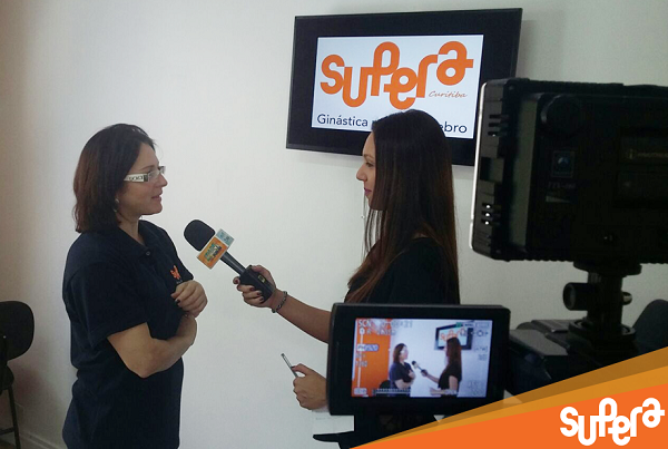 Andreia Valério, franqueada da unidade SUPERA Curitiba Batel em entrevista