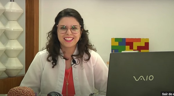 A neurocientista do SUPERA Livia Ciacci