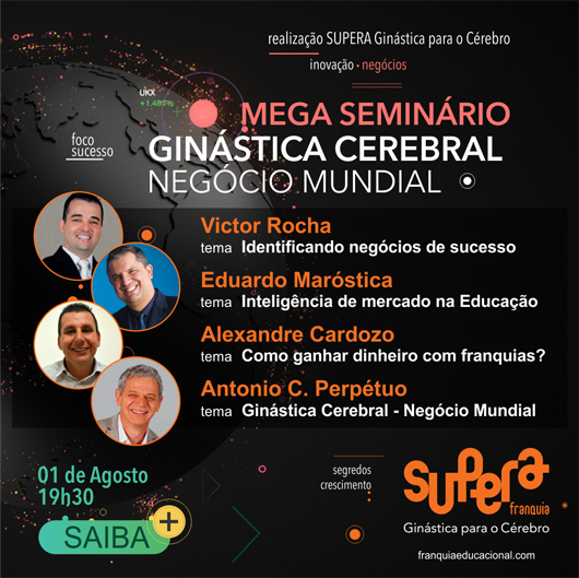 Palestra sobre empreendedorismo